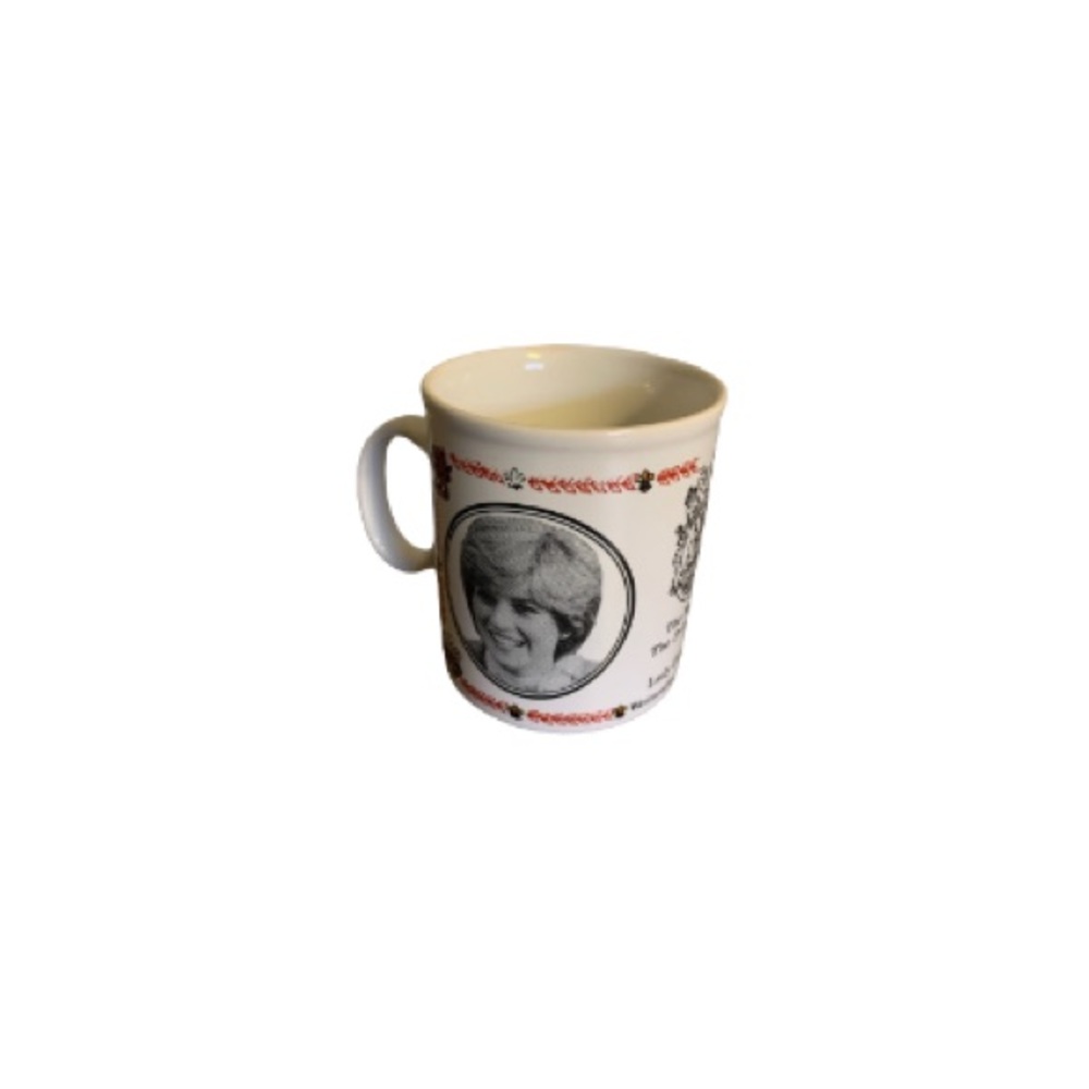 KilnCraft Vintage Diana and Charles Mug